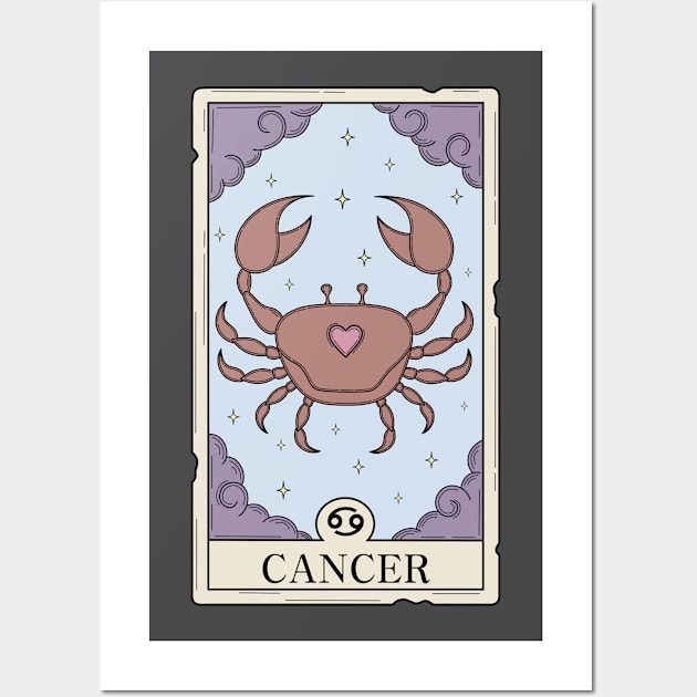 Cancer card Wall Art by Maariahdzz